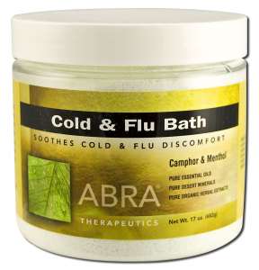 Abra ThErapEutiCs - HErbal HydrothErapy ThErapEutiC Baths Cold and Flu 17 oz