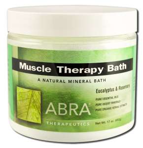 Abra ThErapEutICs - HErbal HydrothErapy ThErapEutIC Baths MusClE ThErapy 17 oz