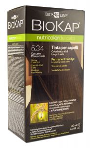 Biokap - Permanent HAIR Colors Delicato 5.34 Honey Chestnut