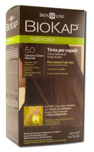 Biokap - Permanent HAIR Colors Delicato 5.00 Natural Light Chestnut