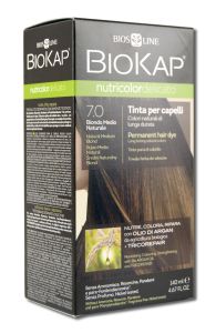 Biokap - Permanent HAIR Colors Delicato 7.00 Natural Medium Blonde