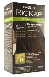Biokap - Permanent HAIR Colors Delicato 6.30 Dark Golden Blonde