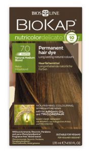 Biokap - Rapid Permanent HAIR Color Delicato Rapid 7.00 Natural Medium Blonde 4.67 oz