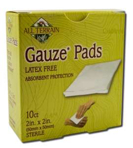 All Terrain Company - Ecoguard PRODUCTS Gauze Pads 10 pc
