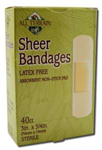 All Terrain Company - Ecoguard PRODUCTS Sheer Bandages 40 pc