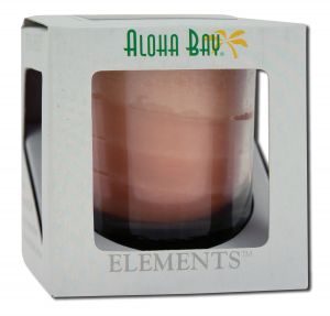 Aloha Bay Palm Wax CANDLEs - Feng Shui Palm Wax CANDLEs Earth\/Inner Peace 2.5 oz Jar
