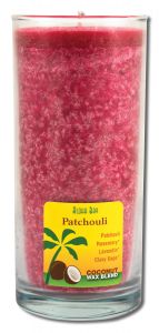Aloha Bay Palm Wax CANDLEs - Coconut Wax Essential Oil Aloha Jar Patchouli Rose 11 oz