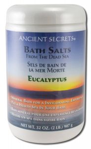 AnCIEnt SECrEts - DEad SEa AroMathErapy Bath Salts EuCalyptus 2 lb
