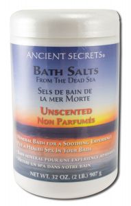 AnCIEnt SECrEts - DEad SEa AroMathErapy Bath Salts UnsCEntEd 2 lb