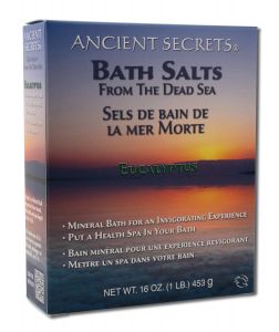 AnCIEnt SECrEts - DEad SEa AroMathErapy Bath Salts Bath Salt EuCalyptus 1 lb
