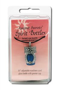Ancient Secrets - Aromatherapy Spirit Bottle NECKLACE Moon and Stars