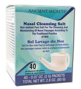 Ancient Secrets - Nasal Cleansing Salt Salt Packet 40 CT