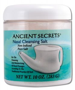 Ancient Secrets - Nasal Cleansing Salt Salt JAR 10 oz
