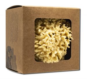 ''Baudelaire - Bath Accessories Wool Sponge Small in GIFT Box 4.5''''