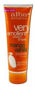 Alba Botanica - Moisturizing Cream Shave For Men And Women Mango Vanilla