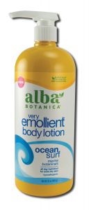 Alba Botanica - Very Emollient Body LOTION Ocean Surf 32 oz
