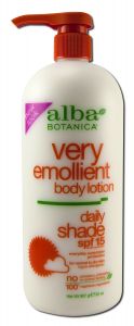 Alba Botanica - Very Emollient Body LOTION Emollient Body LOTION Daily Shade 32 oz