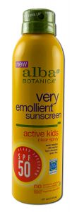 Alba Botanica - Sun Care Products Continuous Spray Active Kids SUNSCREEN SPF 50 6 oz