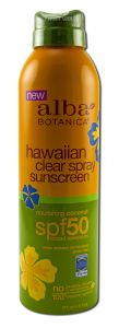 Alba Botanica - Sun Care Products Continuous Spray Hawaiian Coconut SPF 50 6 oz
