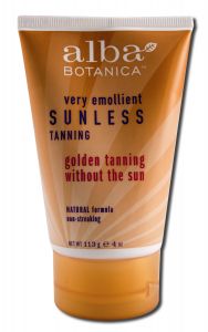 Alba Botanica - Sun Care Products Golden Tan Sunless TANNING LOTION 4 oz