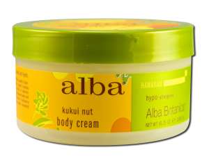 Alba Botanica - HAWAIIAN Spa Treatments Kukui Nut Body Cream 6.5 oz