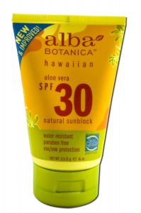 Alba Botanica - Hawaiian Sun Care Aloe Vera SPF 30 4 oz