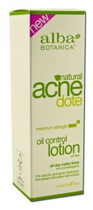 Alba Botanica - Acnedote Skin Care Oil Control LOTION 2 oz