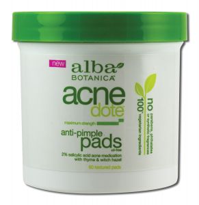 Alba Botanica - Acnedote Skin CARE Pimple Pads 60 ct