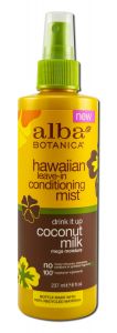 Alba Botanica - Hawaiian HAIR Care Drink It Up Coconut Milk Leave-In Conditioner 8 oz