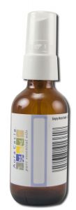 Aura Cacia - AromaTHErapy Accessories Amber Empty Mist Bottle with Writable Label 2 oz