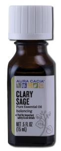 Aura Cacia - Essential Oils Clary Sage .5 oz