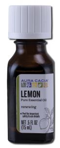 Aura Cacia - Essential OILs Lemon .5 oz