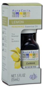 Aura Cacia - Essential Oils Lemon Boxed .5 oz