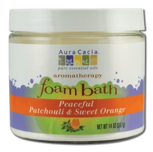 Aura Cacia - Foaming Bath Patchouli Orange 14 oz