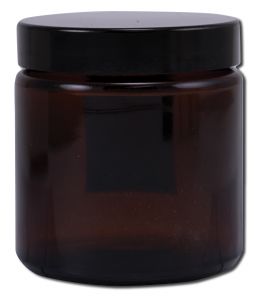 Sanctum Aromotherapy - Empty Bottles Brown Cream Jar 120 ml