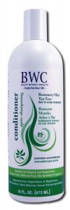 Beauty Without Cruelty (bwc) - Aromatherapy HAIR Care Rosemary\/Mint\/Tea Tree Conditioner 16 oz
