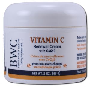 Beauty Without Cruelty (bwc) - VITAMIN C with Coq10 Renewal Moisturizer 2 oz