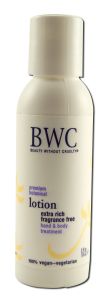 Beauty Without Cruelty (bwc) - Trial-travel Minis Extra Rich Fragrance Free LOTION 2 oz