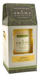 Aroma Naturals - Pillars 2.5 x 4 Ambiance Orange Lemongrass