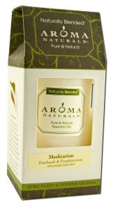 Aroma Naturals - Pillars 2.5 x 4 Meditation Patchouli Frankincense