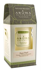 Aroma Naturals - Pillars 2.5 x 4 Peace Pearl Orange Clove Cinnamon