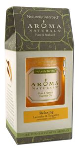 Aroma Naturals - Pillars 2.5 x 4 Relaxing Lavendar Tangerine