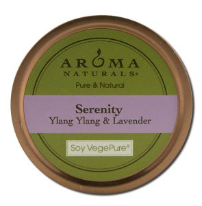 Aroma Naturals - Soy Small Tin Serenity Lavender Ylang Ylang
