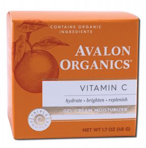 Avalon Organic Botanicals - VITAMIN c Skincare Daily Gel Cream Moisturizer 1.7 oz
