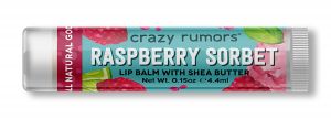 Crazy Rumors - Lip Balm Raspberry Sorbet .15 oz