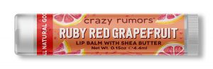 Crazy Rumors - Lip Balm Ruby Red Grapefruit .15 oz