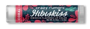 Crazy Rumors - HibisKiss Lip Color Coral .09 oz