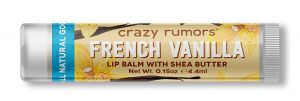 Crazy Rumors - Lip Balm French Vanilla .15 oz