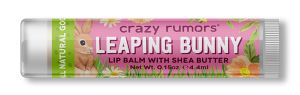 Crazy Rumors - Lip Balm Leaping Bunny Plum Apricot .15 oz