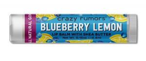 Crazy Rumors - LIP Balm Blueberry Lemon .15 oz